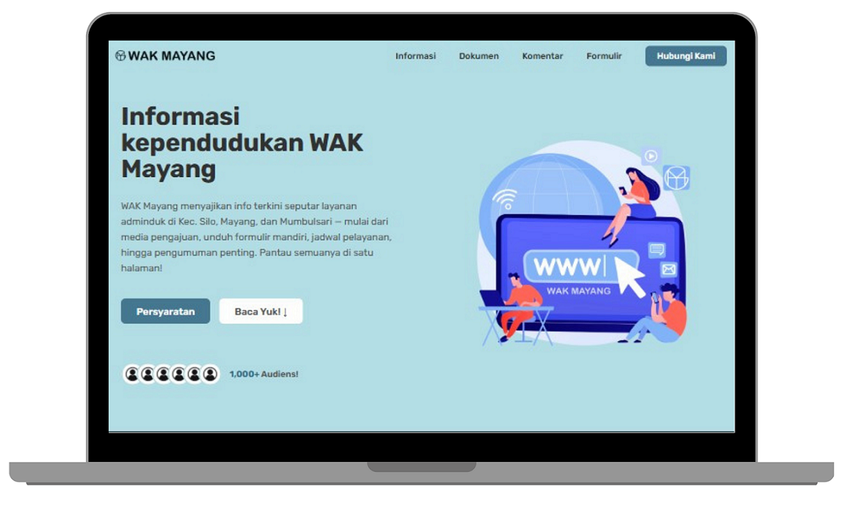 WAK Mayang Website